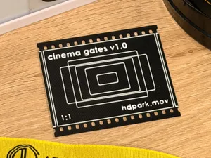 REAL SCALE Film/Sensor Gate Size Comparison (IMAX)