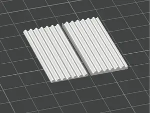 1/56 Scale Corrugated Sheet Stamp Tool - Scenery