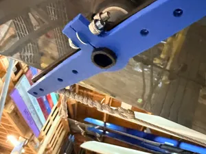 Resolute rowing shell yoke for newer models 