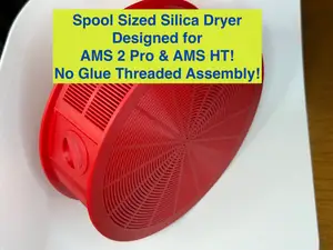 Spool Sized Desiccant/Silica Dryer/Holder