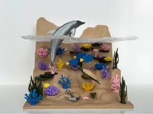 "Wonders of the Blue" – 3D Coral Reef Diorama