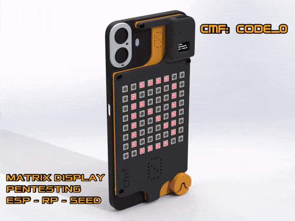 Code_0 - Matrix display and pentesting mod for CMF