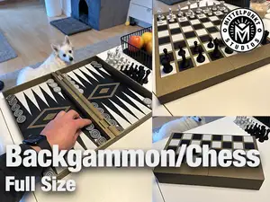 Backgammon /Chess / Checkers Full Size
