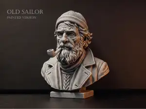 The Old Sailor - Detailed Character Bust