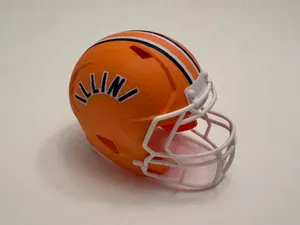 Illinois Fighting Illini Football Helmet
