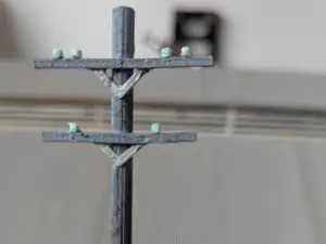 HO Scale Telephone Pole