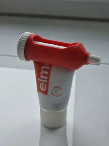 Ratcheted Toothpaste Tube Squeezer for smaller Tubes #Adjustable Size