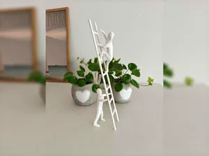 Teamwork Ladder Sculpture