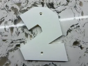 HOUSE NUMBERS 6 INCH MARIO SCRIPT
