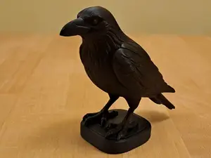 Mysterious Raven Figurine