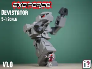 Exo-Force Robot Devastator
