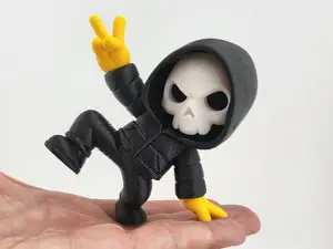 skull street Parkour Pose dance halloween