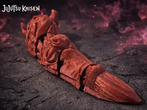 Sukuna's Finger Articulated - Jujutsu Kaisen