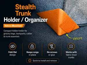 Stealth Trunk Holder / Organizer (Velcro Mounted)