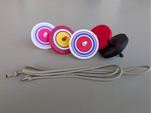 Japanese Koma Spinning Top