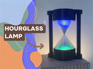 Hourglass Lamp