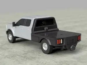 Flatbed for pickup
