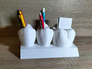 Business Card / Penholder Teeth V2