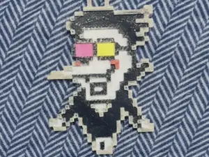 Spamton Keychain