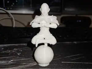 Avatar Aang on a winball