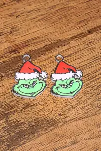 Grinch Earrings