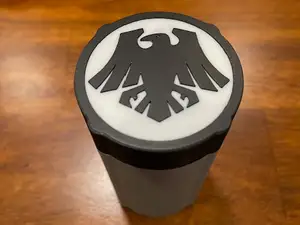 Raven Guard Dice cups w/ Oath of Moment Token