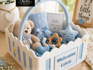 Personalisierbares Geschenk Körbchen