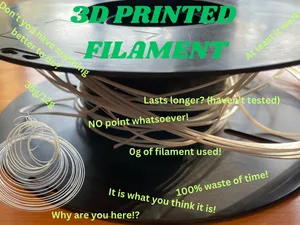3D printed filament