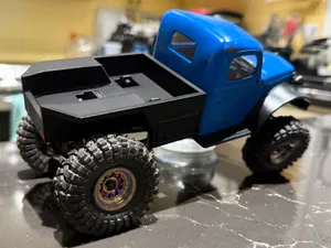 Bed for FCX24 Power Wagon w/ Extended rear links