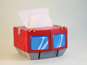 G1擎天柱多功能纸巾盒（带收纳功能无需ams）