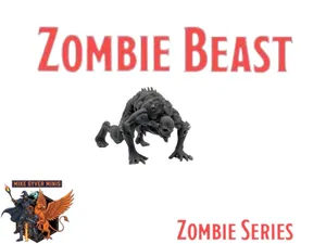 DnD TTRPG Zombie Beast Miniature
