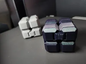 Infinity Cube Fidget (quick print, 10 grams)
