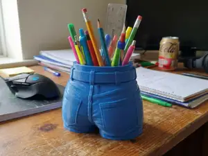 Jeans Pen Holder - Female shape - Homee Creations