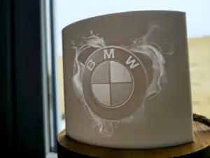 BMW logo litophane