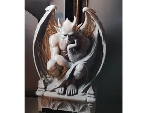 Thinking Gargoyle Statue