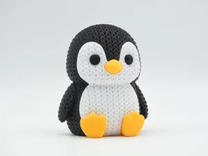 Knitted Penguin