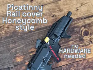 Picatinny Rail covers - Honeycomb style