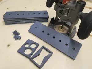 Modular Router Frame System