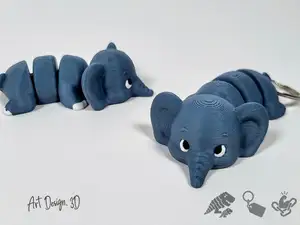 Articulated Elephant - Strong Joints