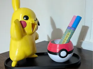 PORTE CRAYON pikatchou pocke ball