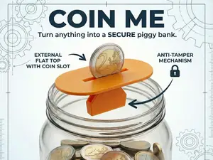 Coin ME - Turn Anything Into a Secure Piggy Bank!