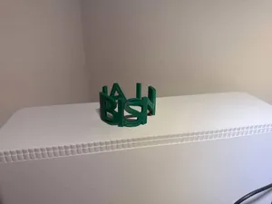 360° Circular Bismillah Calligraphy Napkin Holder