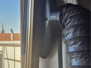 Klimaanlagen Abluft Adapter für Fenster 150/125mm