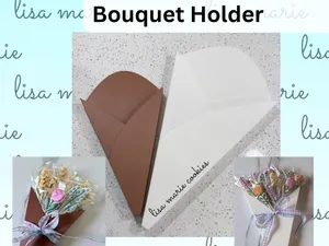 Cookie Flower Bouquet Holder (No Supports)