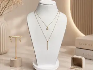 Minimalist Jewelry Bust Display