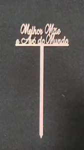 Topper Melhor Mãe e Avó