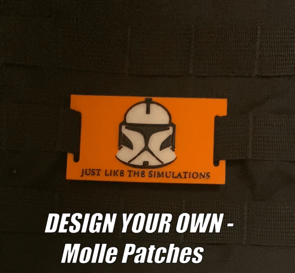 MOLLE Mounted Patches