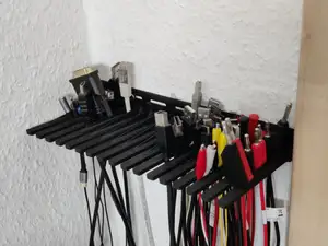 Wall Mount Cable Hanger / Organizer