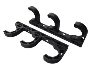 Wall Mount Fishing Rod & Paddle Holder