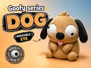 Goofy series – DOG Movable Eyes NOAMS
